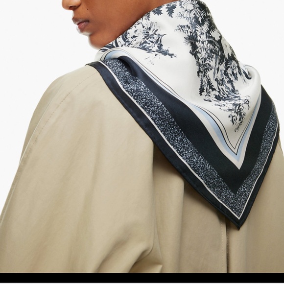 Aritzia Elite Silk Scarf. - Picture 8 of 9